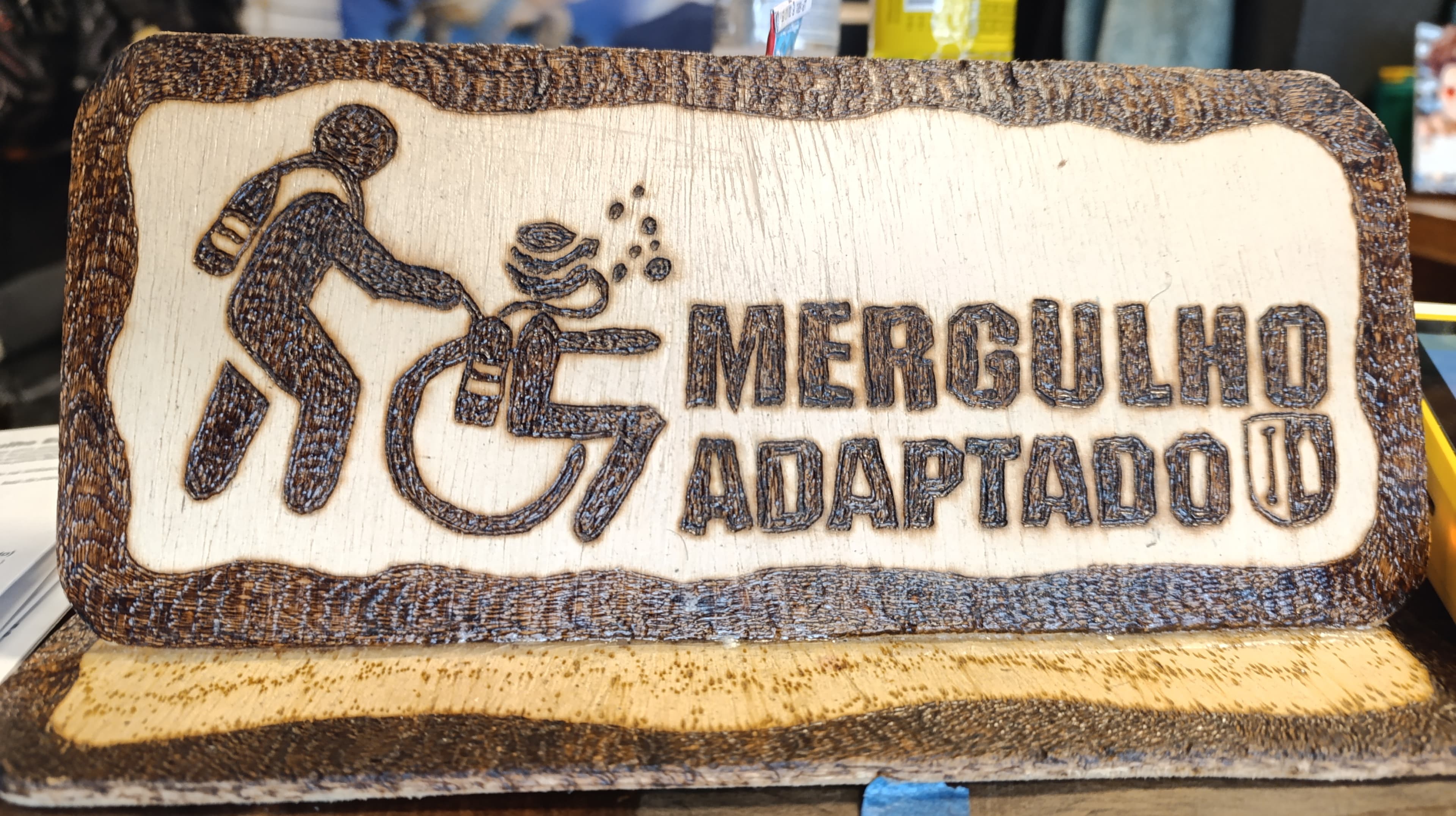 Mergulho adaptado com a Submerso Sup Dive